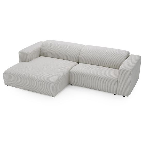 Kampinė sofa Passito L TO Corduroy 01 paveikslėlis
