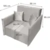 Sofa su miegamąja funkcija Mario I Vena 9 paveikslėlis
