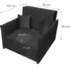 Sofa su miegamąja funkcija Mario I Vena 20 paveikslėlis
