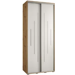 Paveikslėlis Spinta 45 Canaris 12 100 artisan / balta / sidabrinė