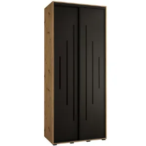 Paveikslėlis Spinta 45 Canaris 12 100 artisan/juoda/juoda