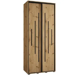 Paveikslėlis Spinta 45 Canaris 12 120 artisan/juoda