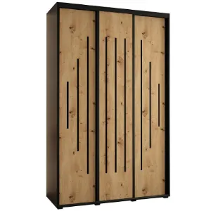 Paveikslėlis Spinta 45 Canaris 12 150 juoda/artisan/juoda