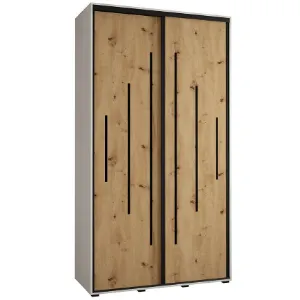 Paveikslėlis Spinta 45 Canaris 12 130 balta/artisan/juoda