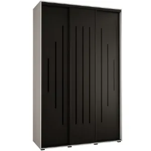 Paveikslėlis Spinta 45 Canaris 12 180 balta/juoda/juoda