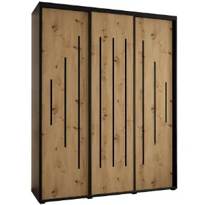 Paveikslėlis Spinta 45 Canaris 12 200 juoda/artisan/juoda