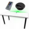 Žaidimų stalas Žemas baltas 120x60x2,8 Modelis 2 paveikslėlis