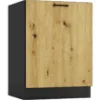 Virtuvės spintelė Anika D60 PC P/L artisan/grafitas paveikslėlis