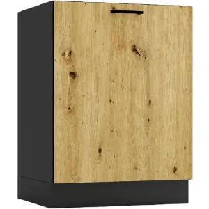 Paveikslėlis Virtuvės spintelė Anika D60 PC P/L artisan/grafitas