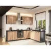 Virtuvės spintelė Anika D 60 PK/2133 P/L artisan/grafitinė paveikslėlis