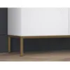 01 baltos/auksinės spalvos komoda paveikslėlis