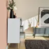 1D3S Barcelona komoda balta paveikslėlis