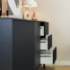 3D3S Barcelona antracito spalvos komoda paveikslėlis
