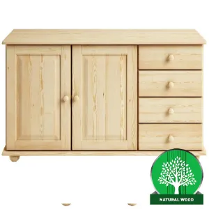 Paveikslėlis Pušies komoda KD59 125x76x42