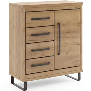 Paveikslėlis Capri C03 craft gold komoda