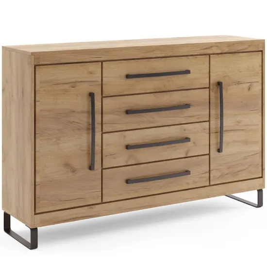 Capri komoda C05 craft gold paveikslėlis