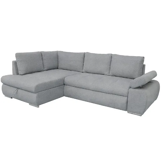 Kampinė sofa su miegamąja funkcija Haris L Lumos 08 paveikslėlis