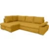 Kampinė sofa su miegamąja funkcija Haris L Lumos 66 paveikslėlis