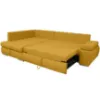 Kampinė sofa su miegamąja funkcija Haris L Lumos 66 paveikslėlis