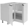 Kampinė virtuvės spintelė Basti B90 90x84x90 2D0S 8NN balta paveikslėlis