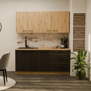 Virtuvė Modena 180cm be stalviršio paveikslėlis