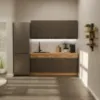 Virtuvė Vigo Graphite matt 180cm be stalviršio paveikslėlis