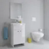 Spintelės ir praustuvo rinkinys Mito Cersania 60 paveikslėlis